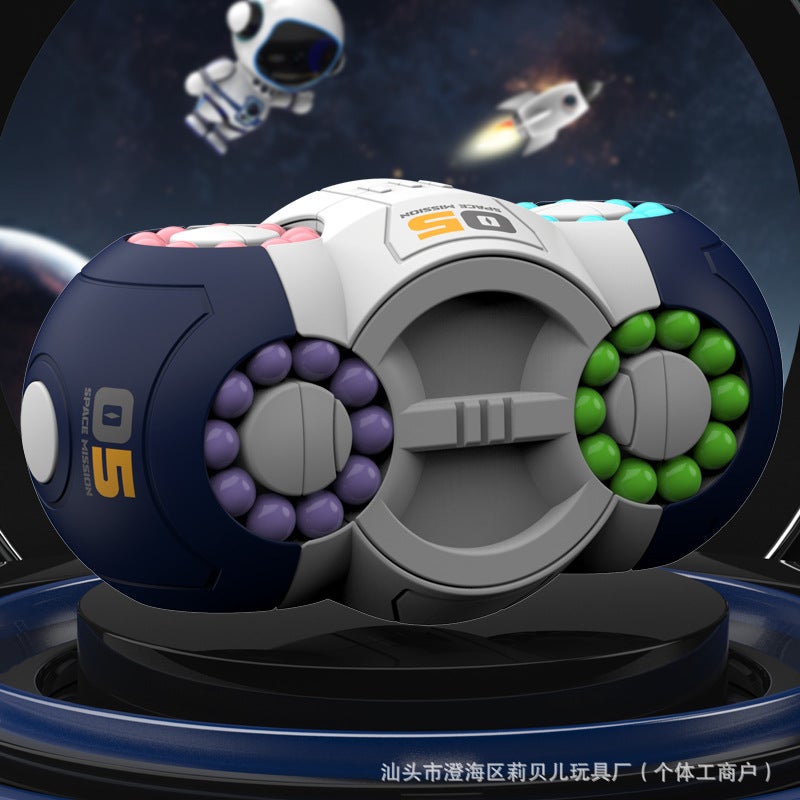 Eight-Sided Space-Changing Rubik'S Cube Toy Boring Decompression Rotating Decompression Magic Bean Kidsren'S Brain Puzzle Thinking Toy - Image 1